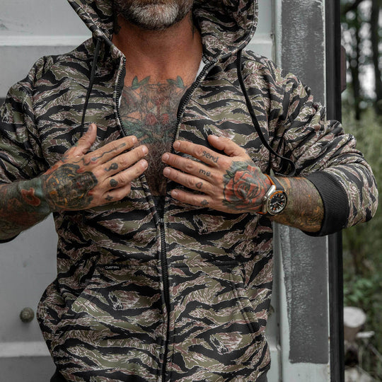 Men's Zip Up Fleece Lined Hoodie 2.0 - One Revolver Surfboards