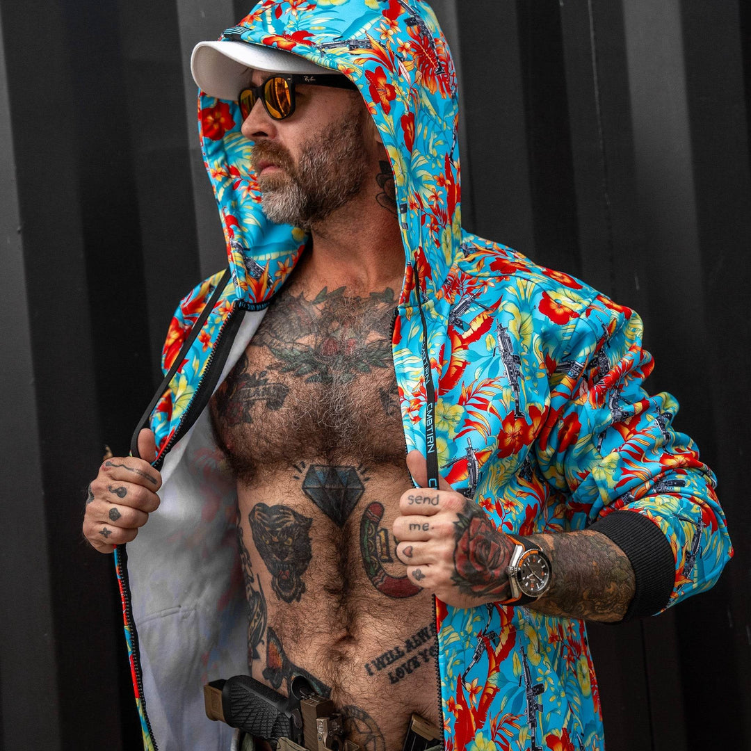 Men's Zip Up Fleece Lined Hoodie 2.0 - One Revolver Surfboards