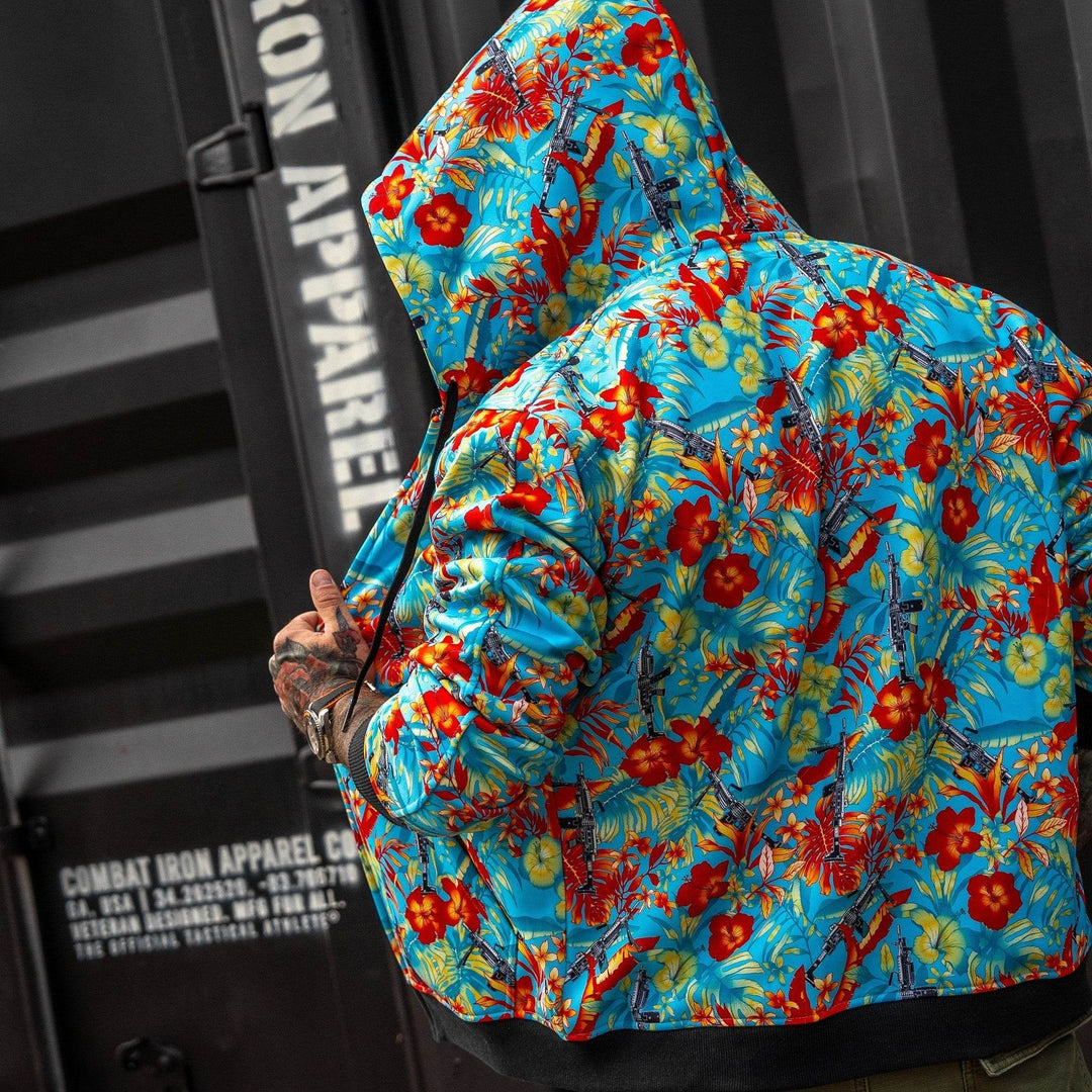 Men's Zip Up Fleece Lined Hoodie 2.0 - One Revolver Surfboards