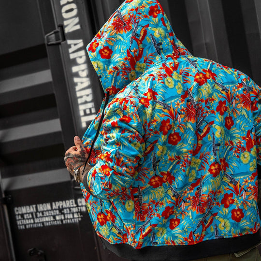 Men's Zip Up Fleece Lined Hoodie 2.0 - One Revolver Surfboards