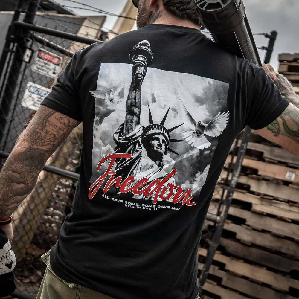 Freedom Statue Men's T-Shirt - One Revolver Surfboards