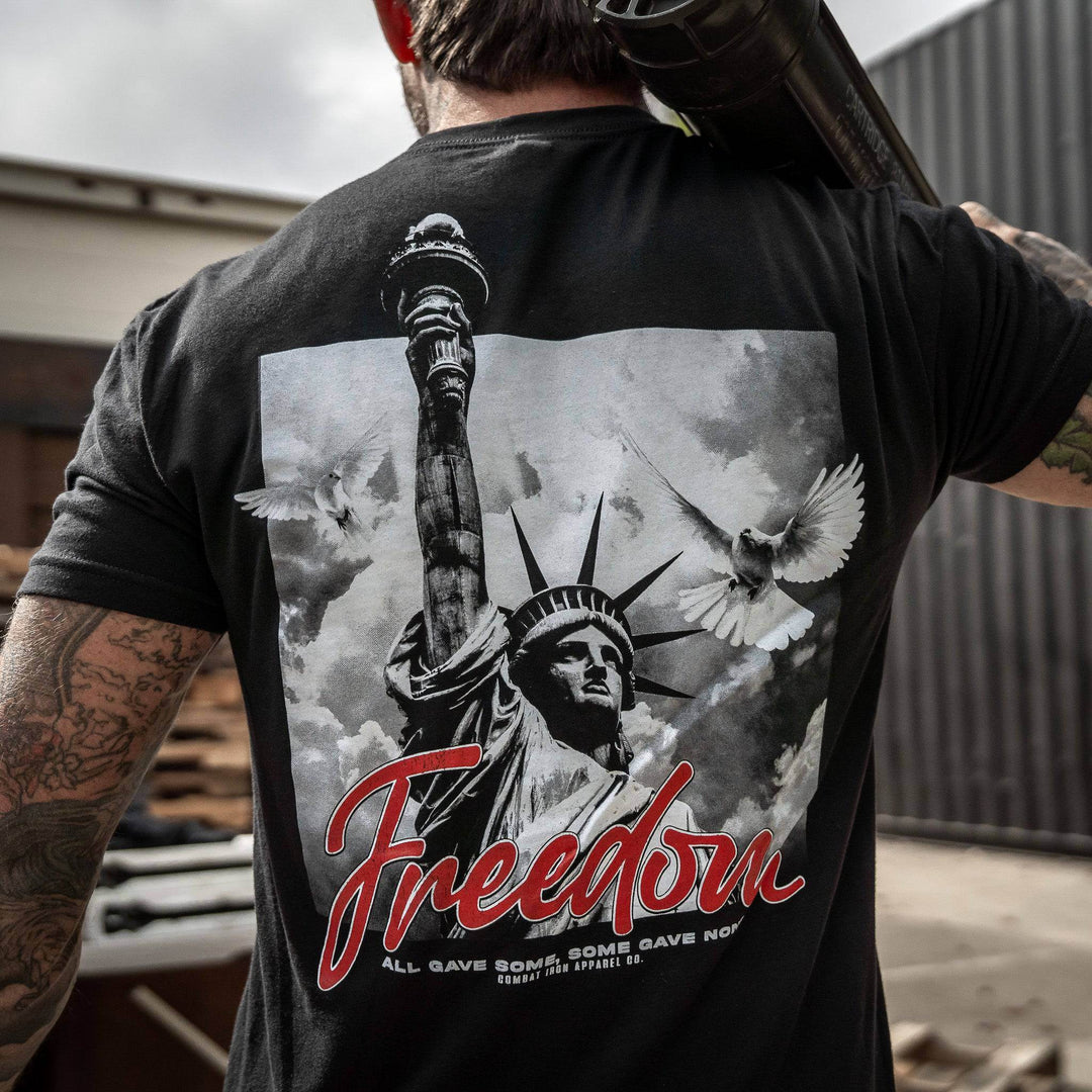 Freedom Statue Men's T-Shirt - One Revolver Surfboards
