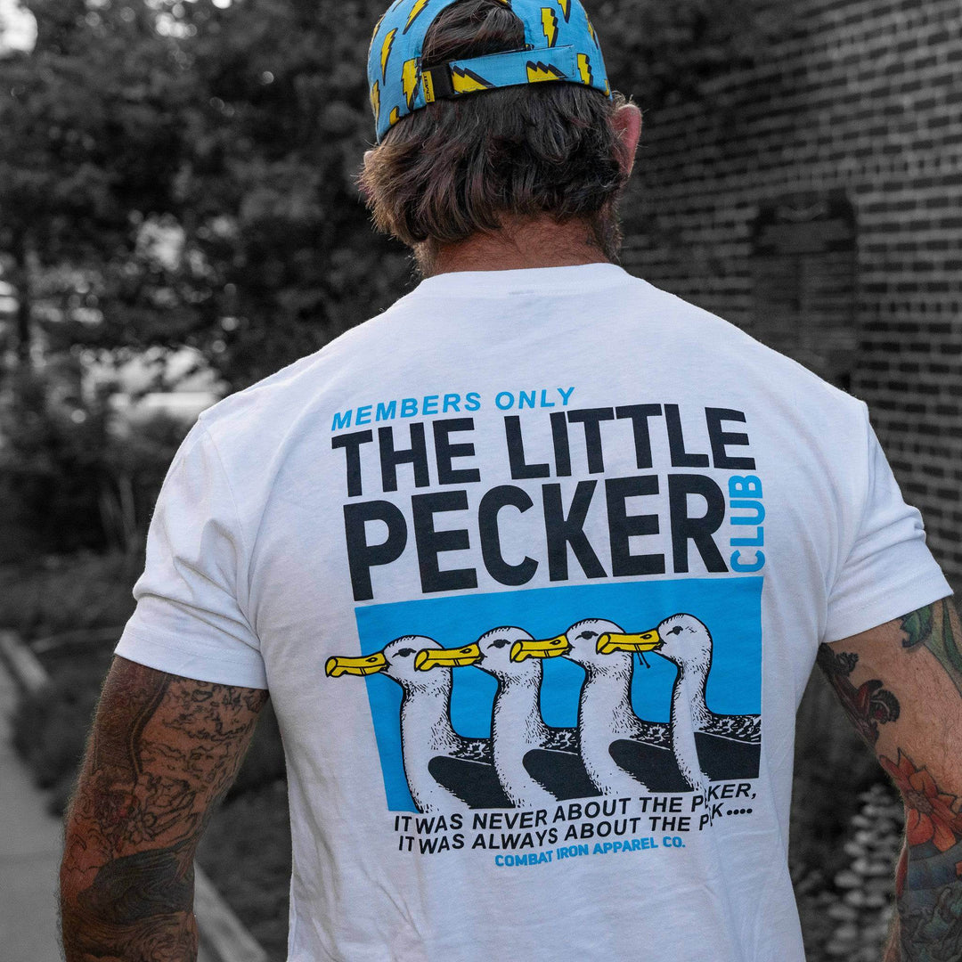 Little Pecker Club Only Members Men's T-Shirt - One Revolver Surfboards