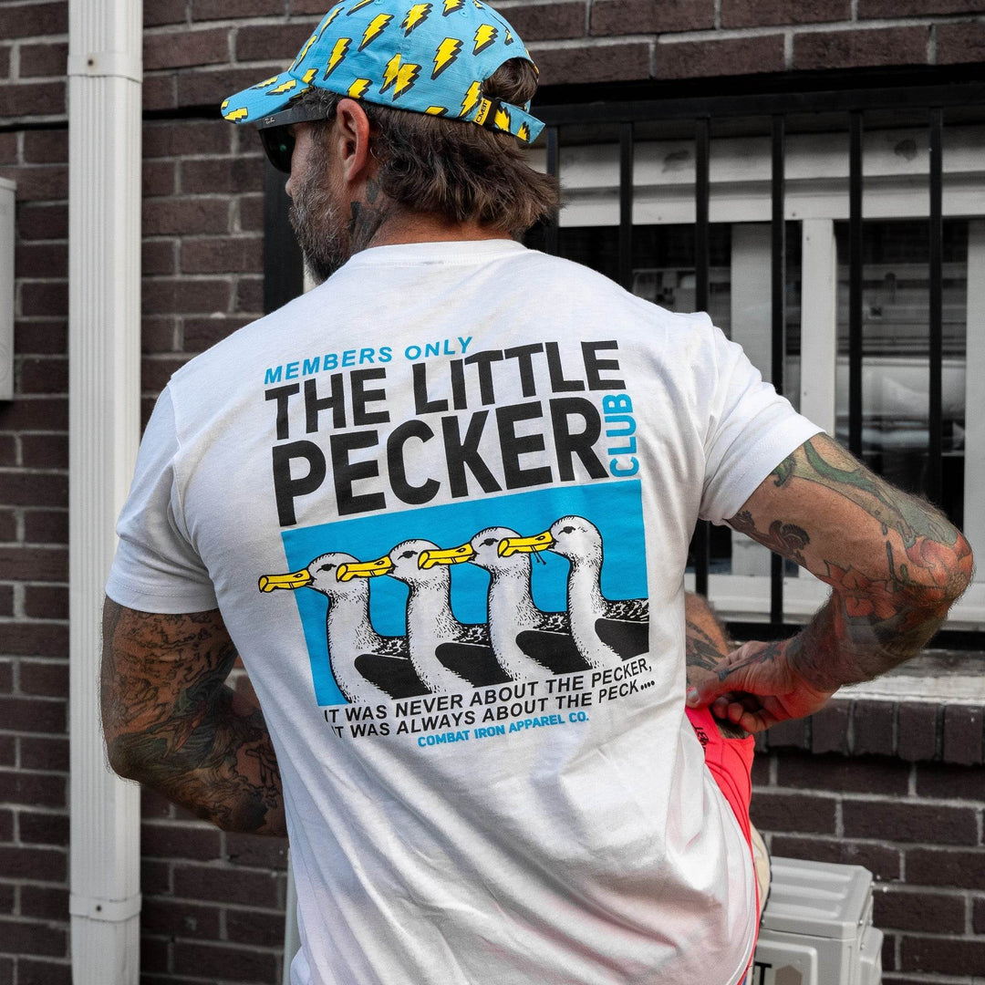 Little Pecker Club Only Members Men's T-Shirt - One Revolver Surfboards
