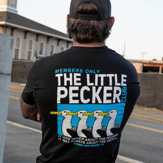Little Pecker Club Only Members Men's T-Shirt - One Revolver Surfboards