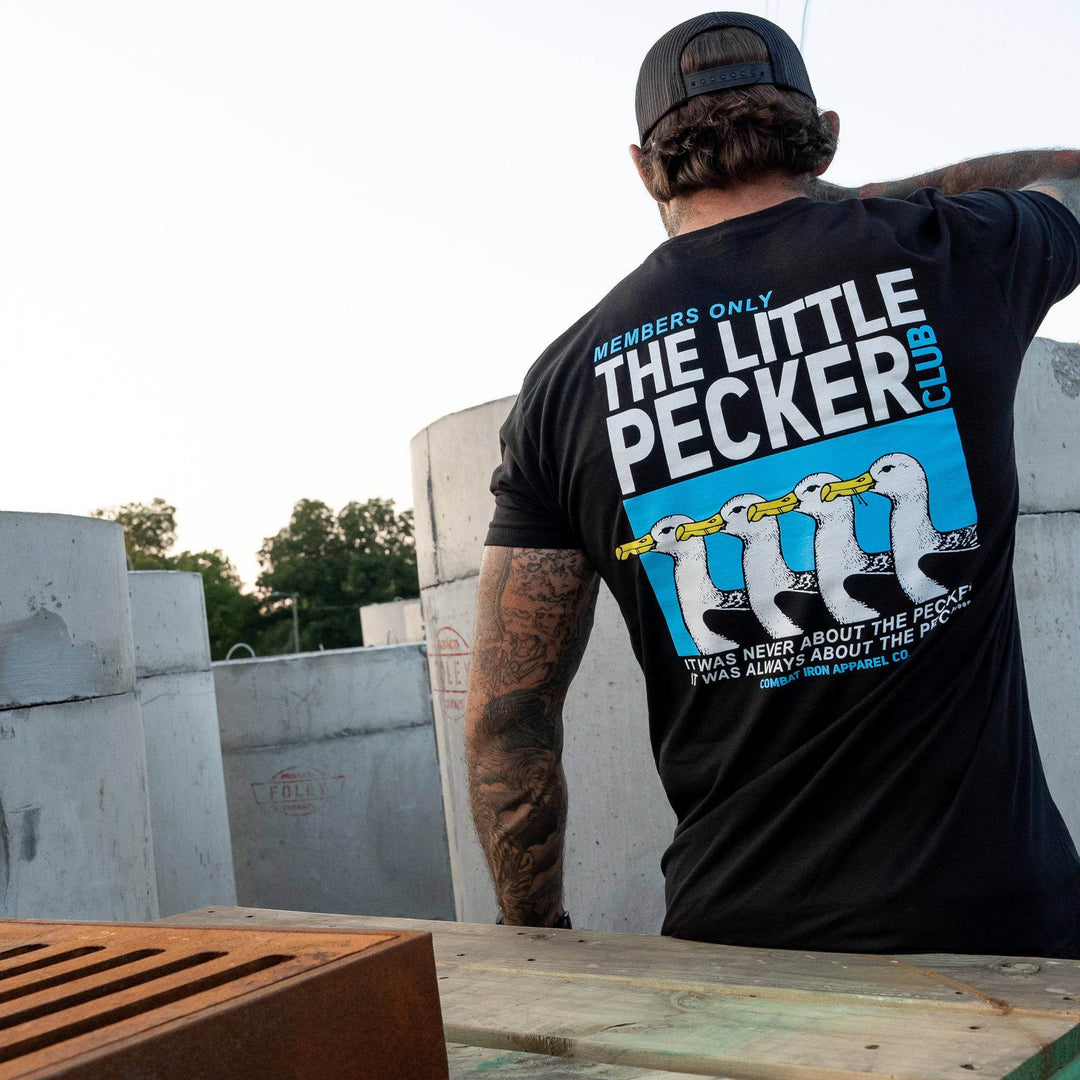 Little Pecker Club Only Members Men's T-Shirt - One Revolver Surfboards