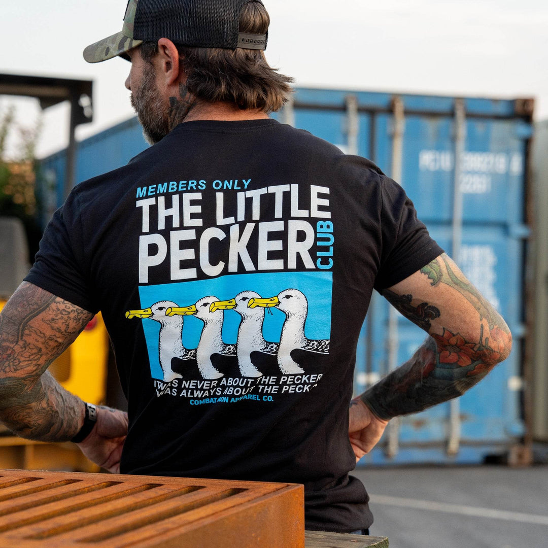 Little Pecker Club Only Members Men's T-Shirt - One Revolver Surfboards