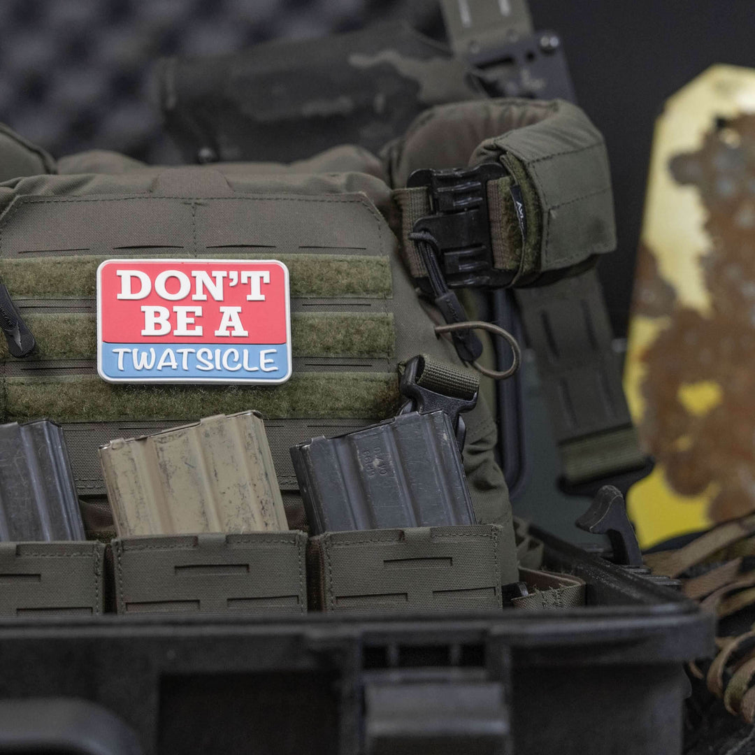 Don't Be A Twatsicle PVC Patch - One Revolver Surfboards