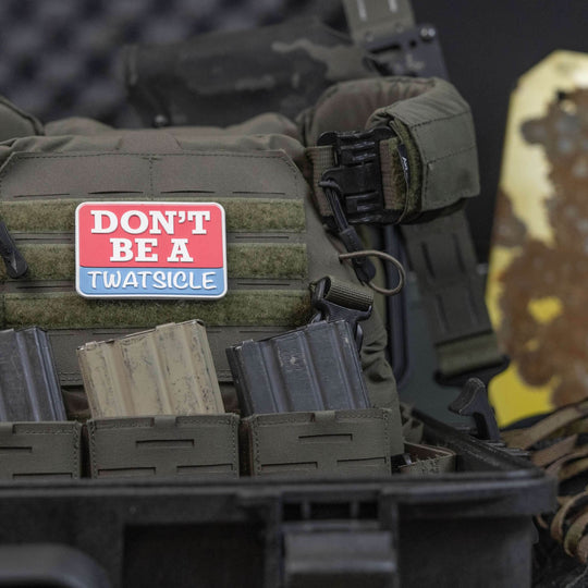 Don't Be A Twatsicle PVC Patch - One Revolver Surfboards