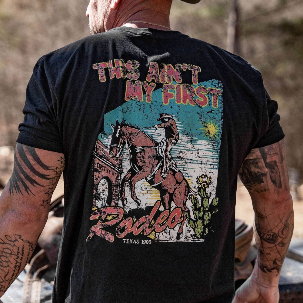 This Ain't My First Rodeo Vintaged Men's T-Shirt - One Revolver Surfboards