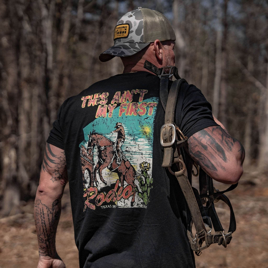 This Ain't My First Rodeo Vintaged Men's T-Shirt - One Revolver Surfboards
