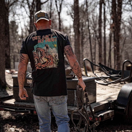 This Ain't My First Rodeo Vintaged Men's T-Shirt - One Revolver Surfboards