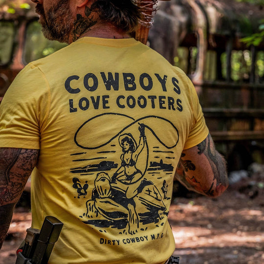 Cowboys Love Cooters Men's T-Shirt - One Revolver Surfboards