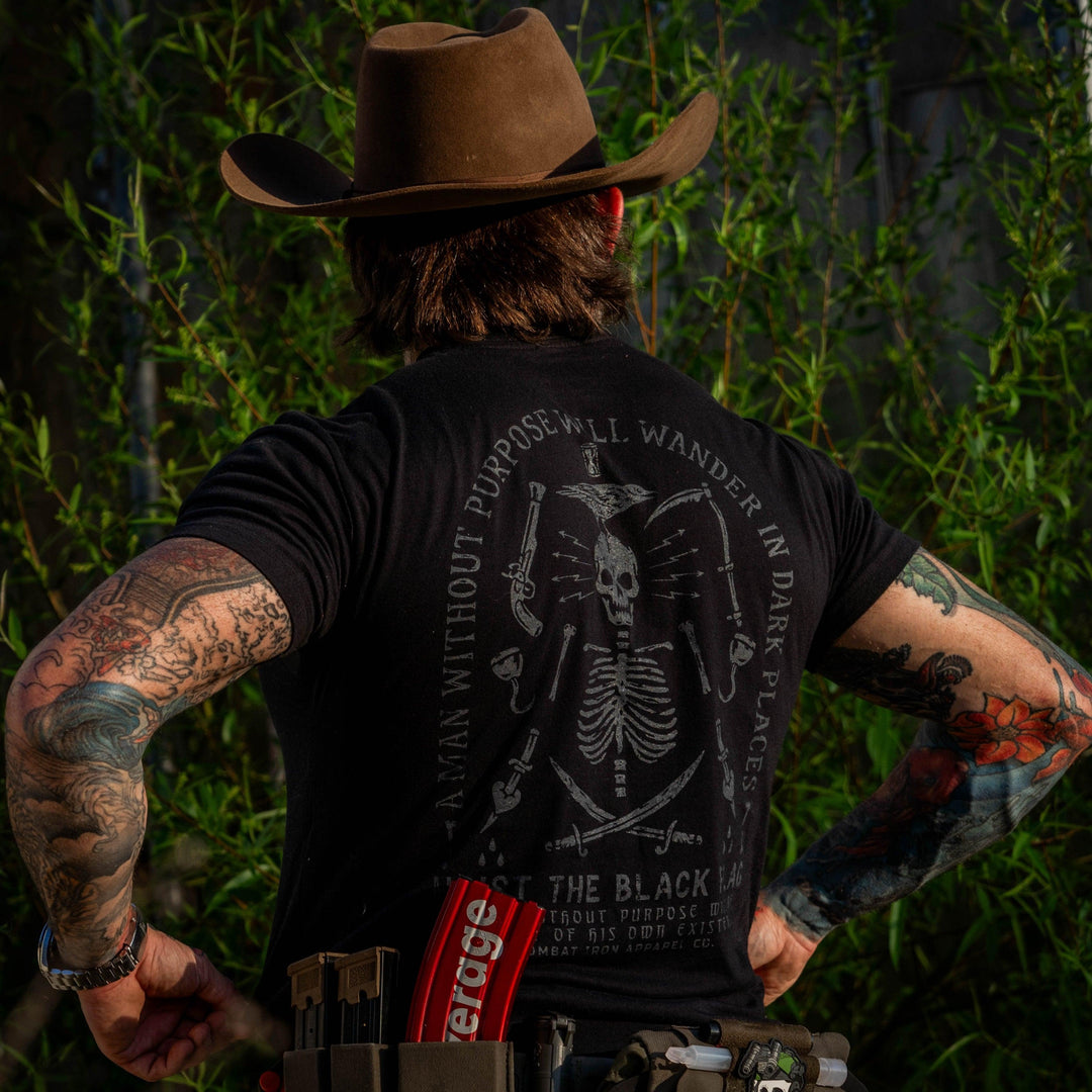 One Revolver Surfboards - Hoist the Black Flag Skull &amp; Bones Men&