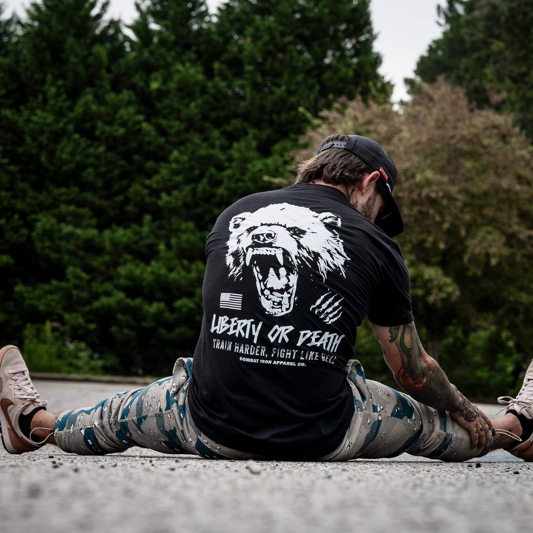 Liberty Or Death Fight Like Hell Men's T-Shirt - One Revolver Surfboards