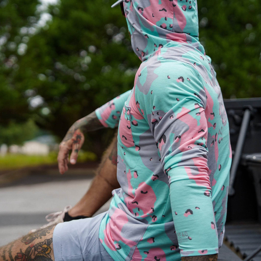 Men's Outdoors Long Sleeve Performance Hoodie - One Revolver Surfboards