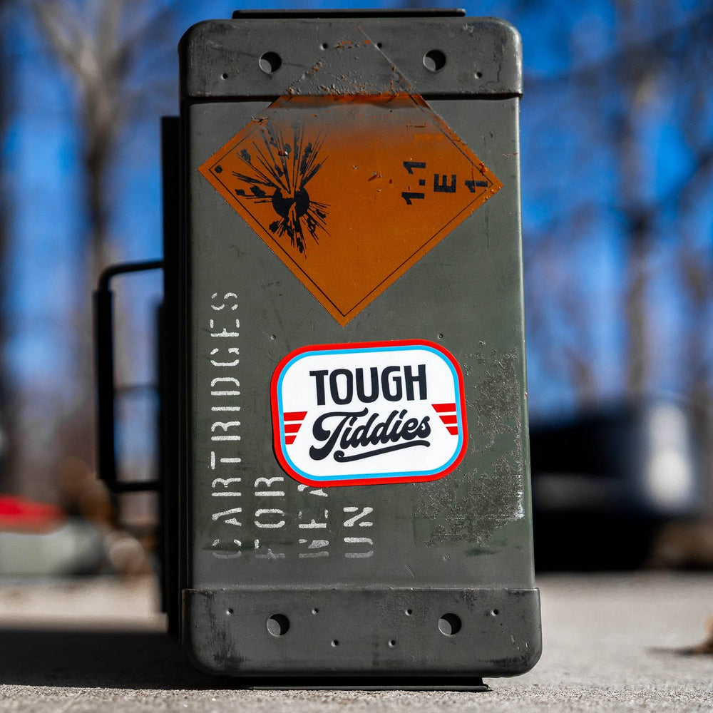 Tough Tiddies Decal Sticker - One Revolver Surfboards