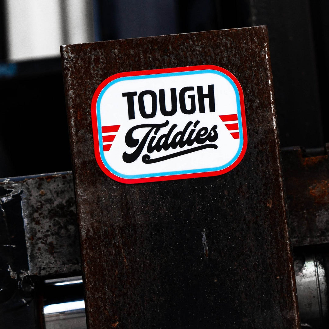 Tough Tiddies Decal Sticker - One Revolver Surfboards