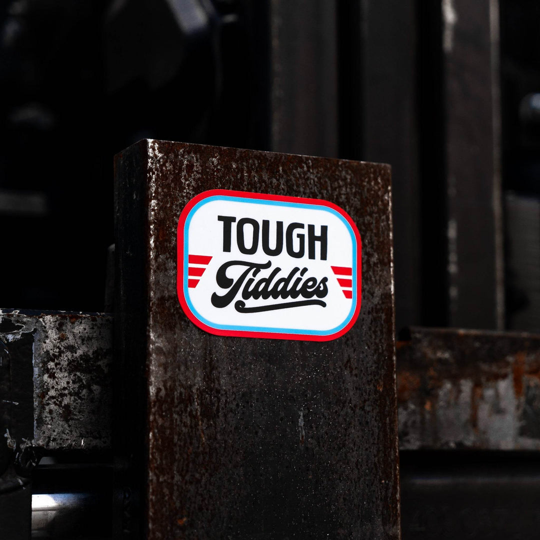 Tough Tiddies Decal Sticker - One Revolver Surfboards