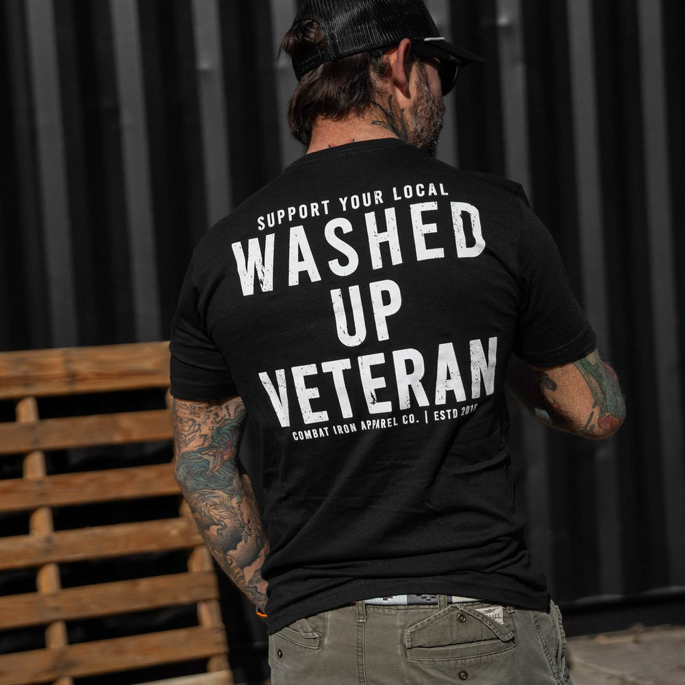 Washed Up Veteran Men's T-Shirt - One Revolver Surfboards