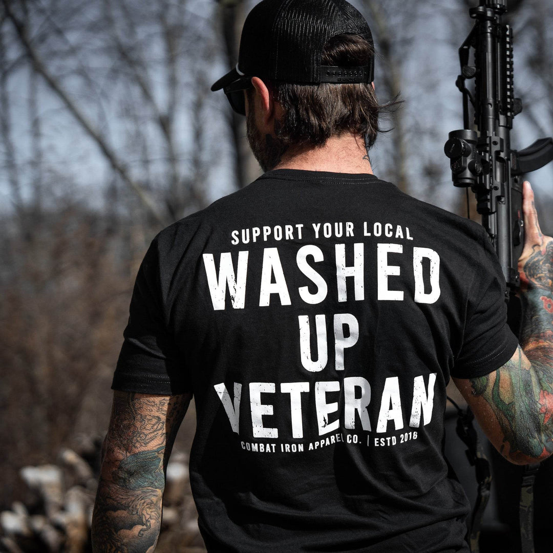 Washed Up Veteran Men's T-Shirt - One Revolver Surfboards