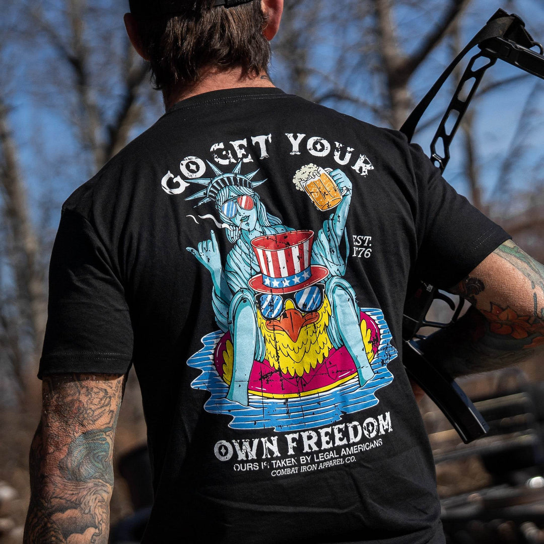 Get Your Own Freedom Men's T-Shirt - One Revolver Surfboards