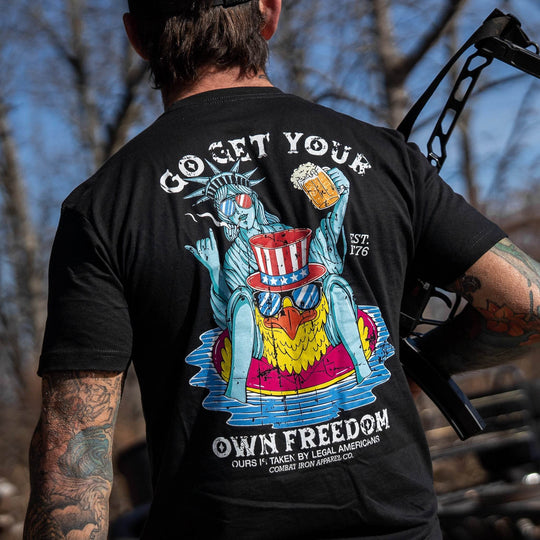 Get Your Own Freedom Men's T-Shirt - One Revolver Surfboards