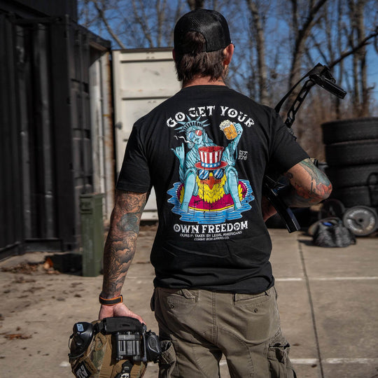 Get Your Own Freedom Men's T-Shirt - One Revolver Surfboards