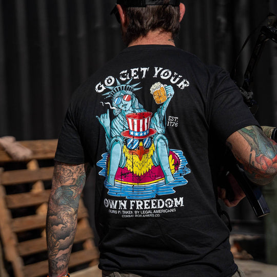 Get Your Own Freedom Men's T-Shirt - One Revolver Surfboards