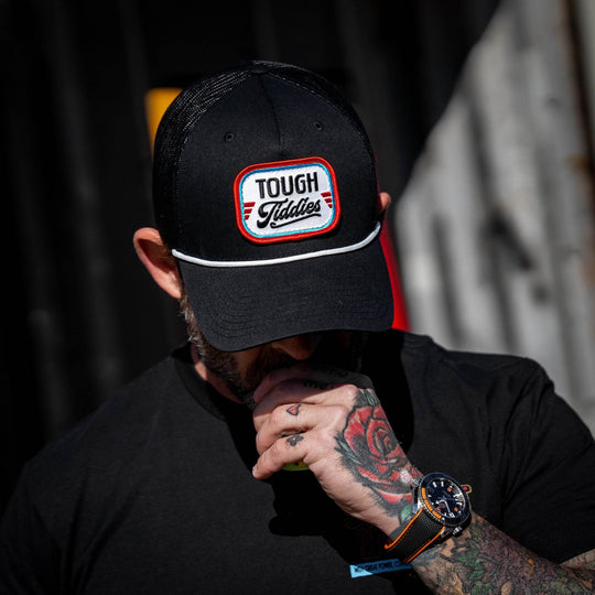 Tough Tiddies USA Patch Rope Snapback - One Revolver Surfboards