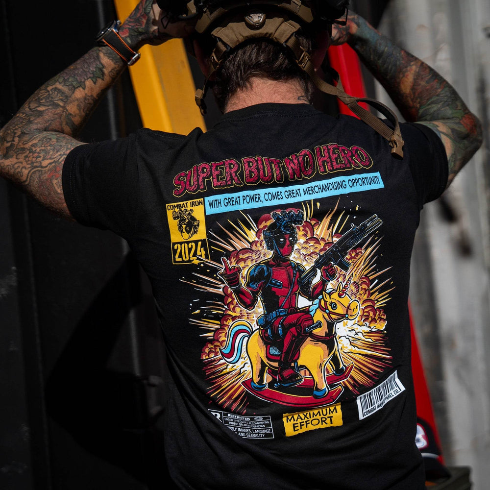 Super But No Hero Men's T-Shirt - One Revolver Surfboards