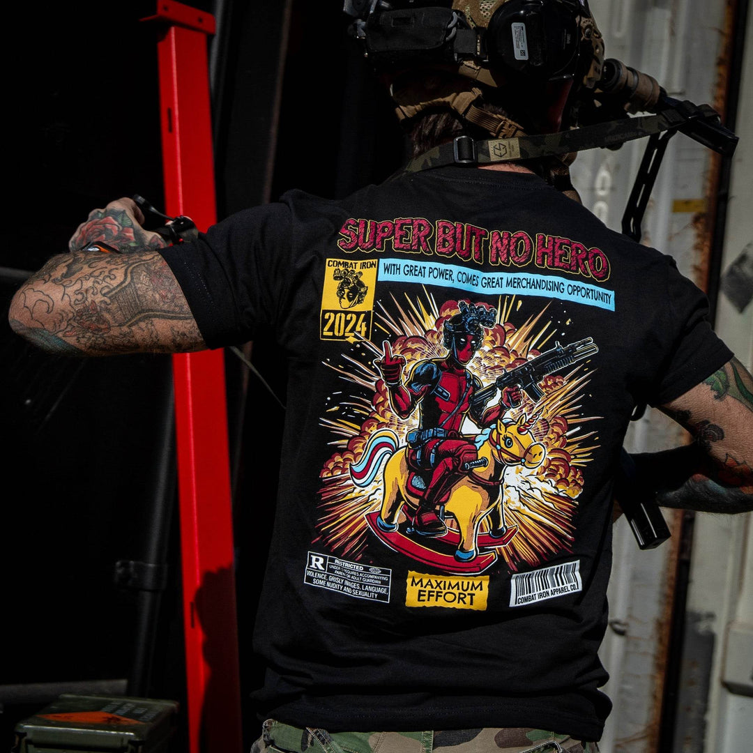 Super But No Hero Men's T-Shirt - One Revolver Surfboards