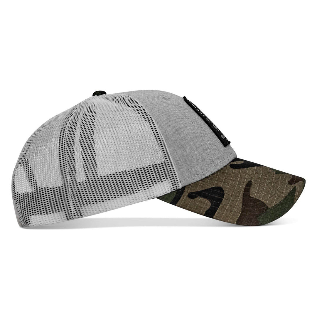 In The End, We Meet Again - Until Valhalla Patch Snapback Hat - One Revolver Surfboards