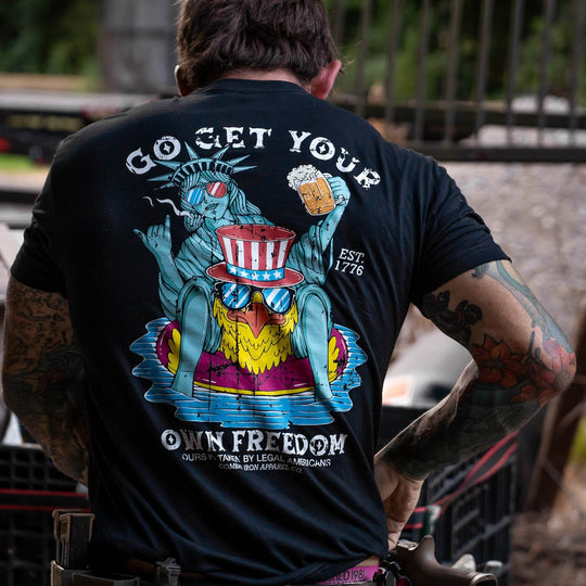 Get Your Own Freedom Men's T-Shirt - One Revolver Surfboards