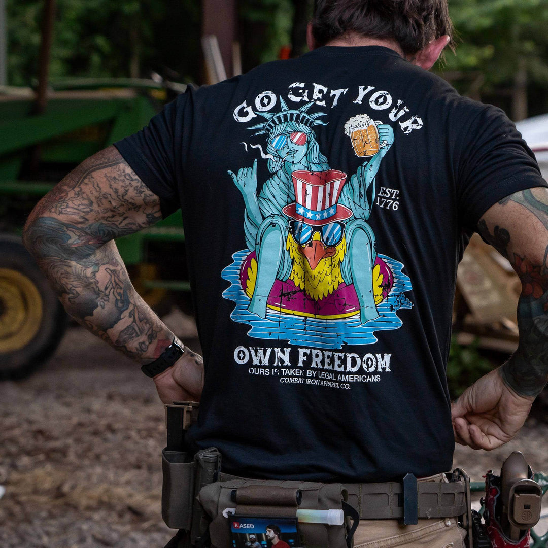Get Your Own Freedom Men's T-Shirt - One Revolver Surfboards