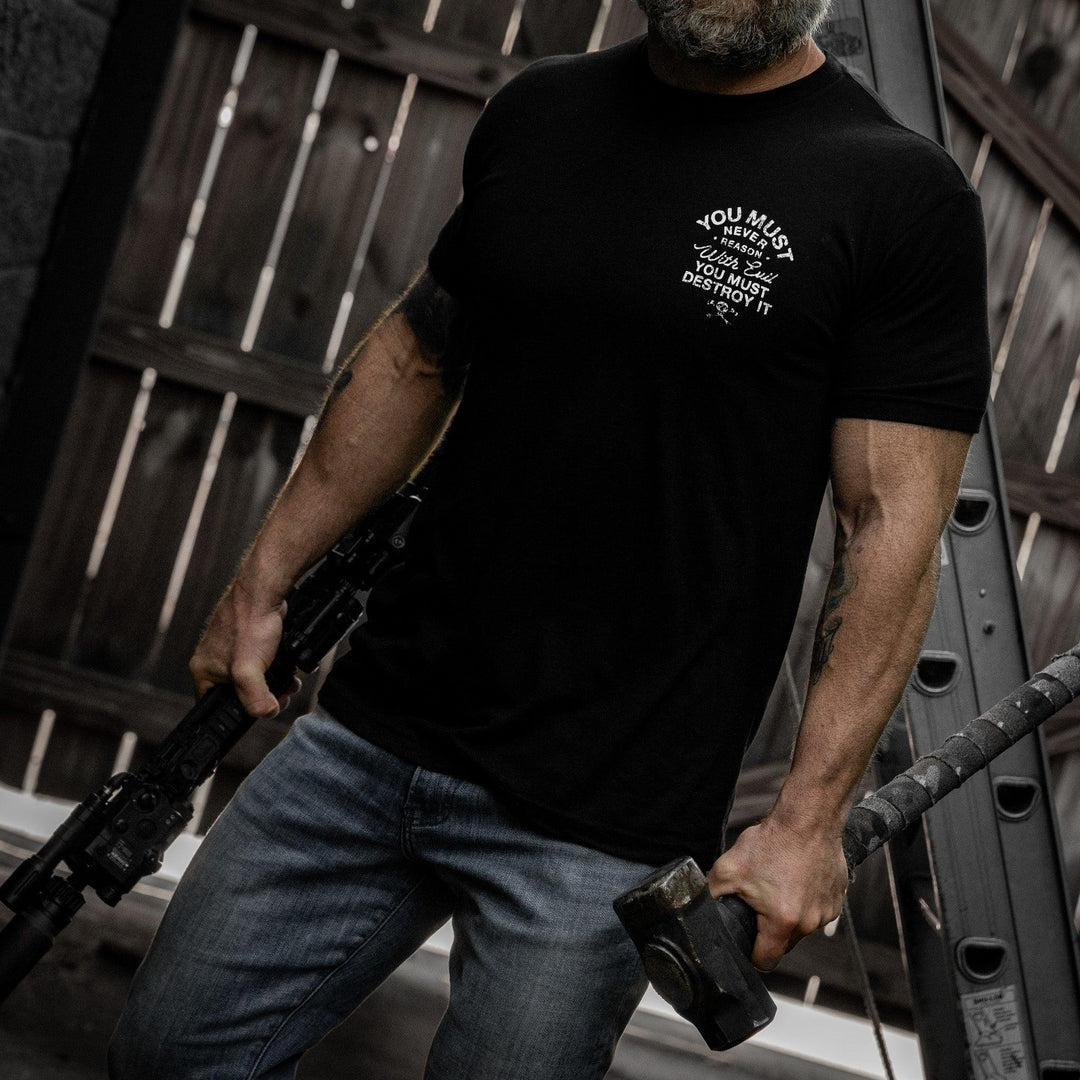 One Revolver Surfboards - You Must Never Reason With Evil You Must Destroy It Men&