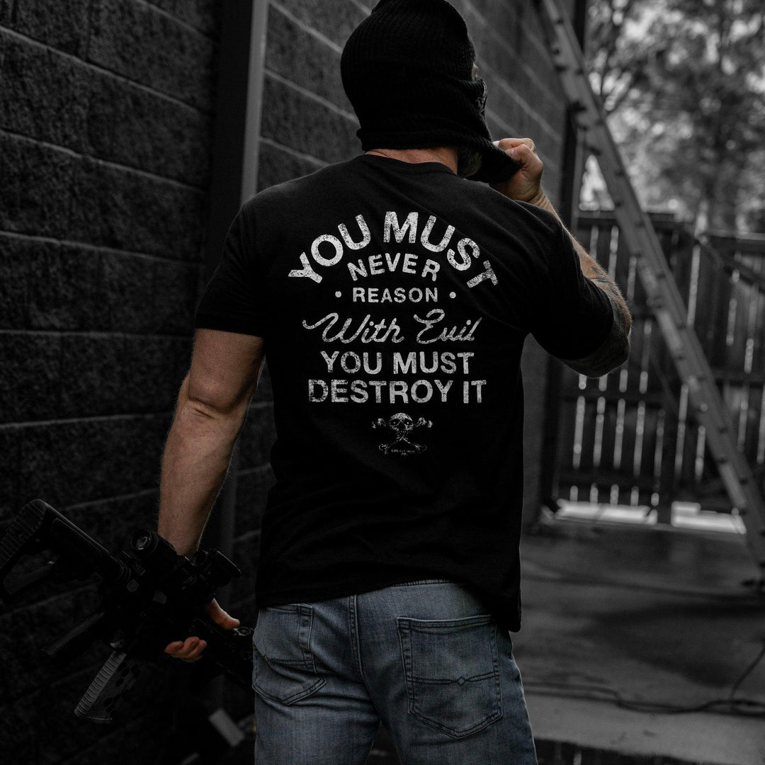 One Revolver Surfboards - You Must Never Reason With Evil You Must Destroy It Men&