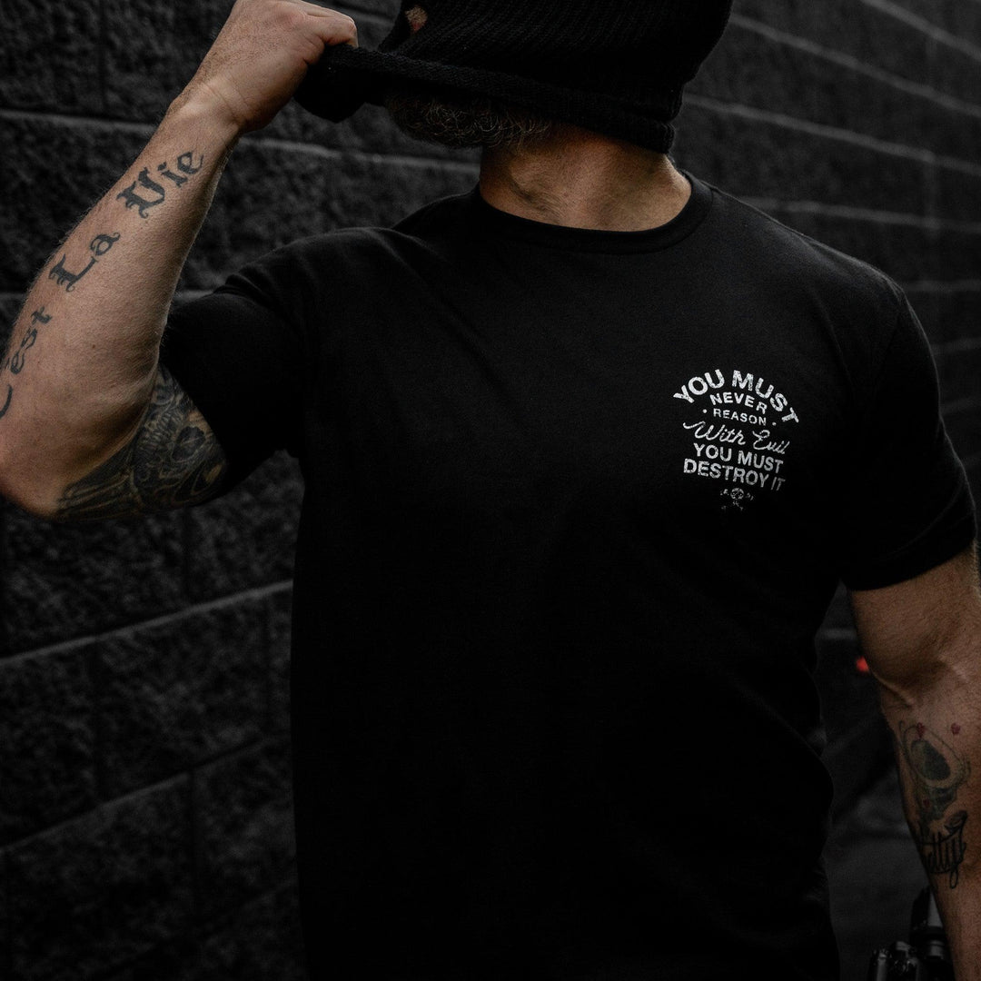 One Revolver Surfboards - You Must Never Reason With Evil You Must Destroy It Men&