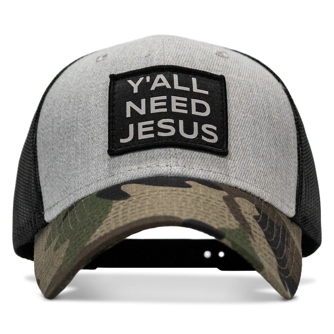 One Revolver Surfboards - Y'all Need Jesus Patch Snapback Hat HEADWEAR