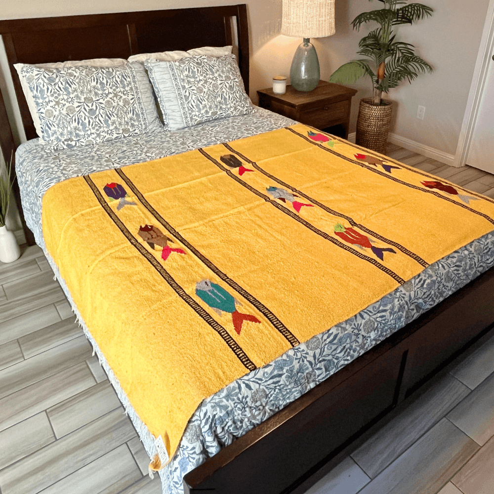 Yellow Baja Fish Blanket - One Revolver Surfboards