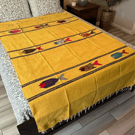 Yellow Baja Fish Blanket - One Revolver Surfboards