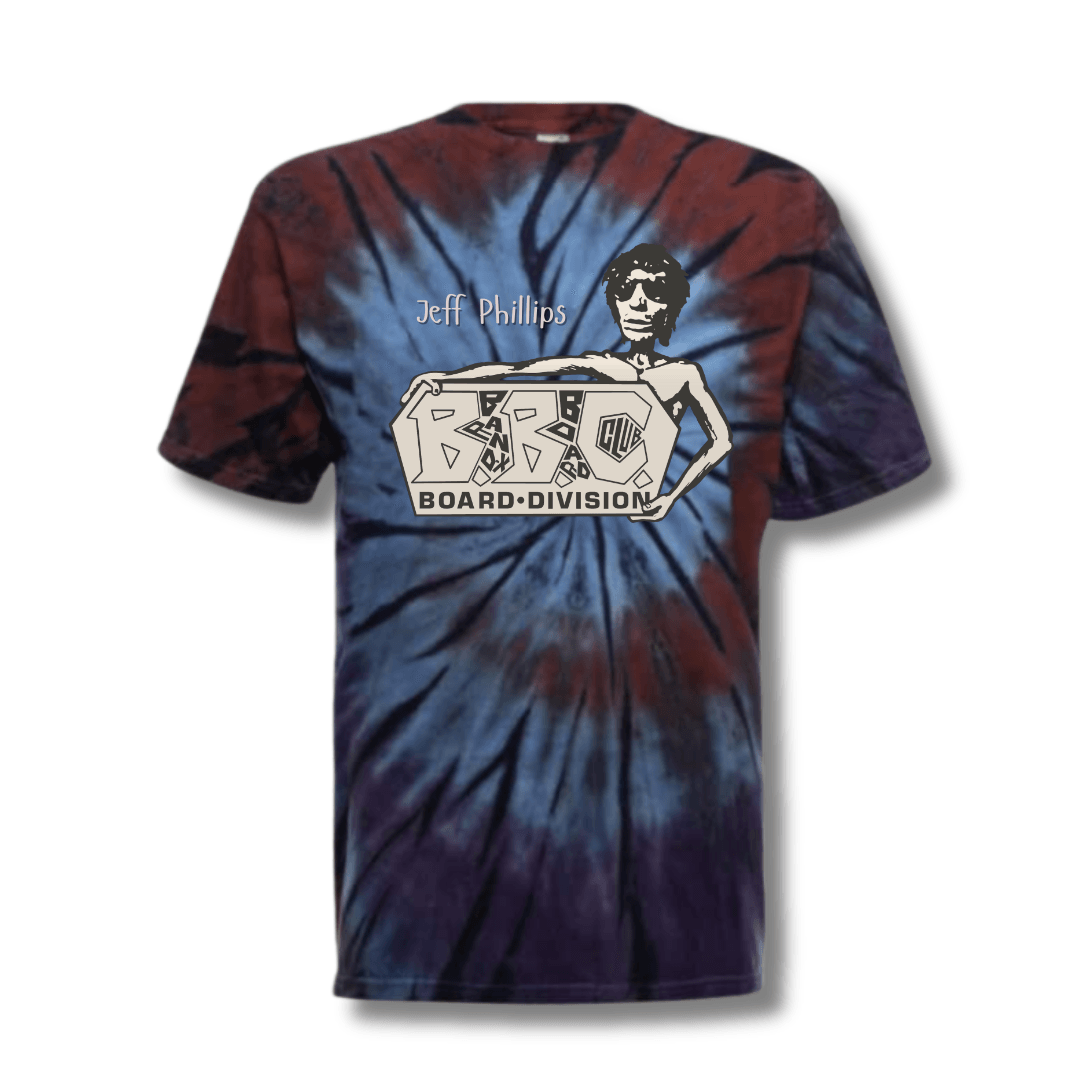Jeff Phillips Tribute BBC TIE-DYE Shirt - One Revolver Surfboards