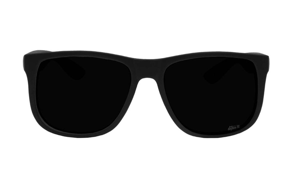 Eminence - Matte Black - Jet Black Lens- ANSI Z87 - One Revolver Surfboards