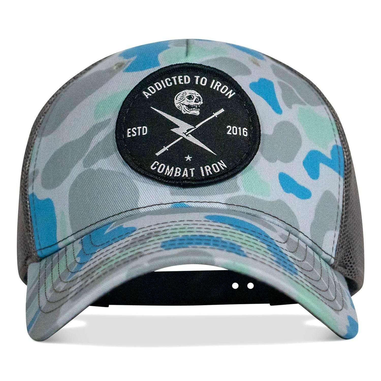 One Revolver Surfboards - Addicted To Iron Patch Snapback Hat HEADWEAR