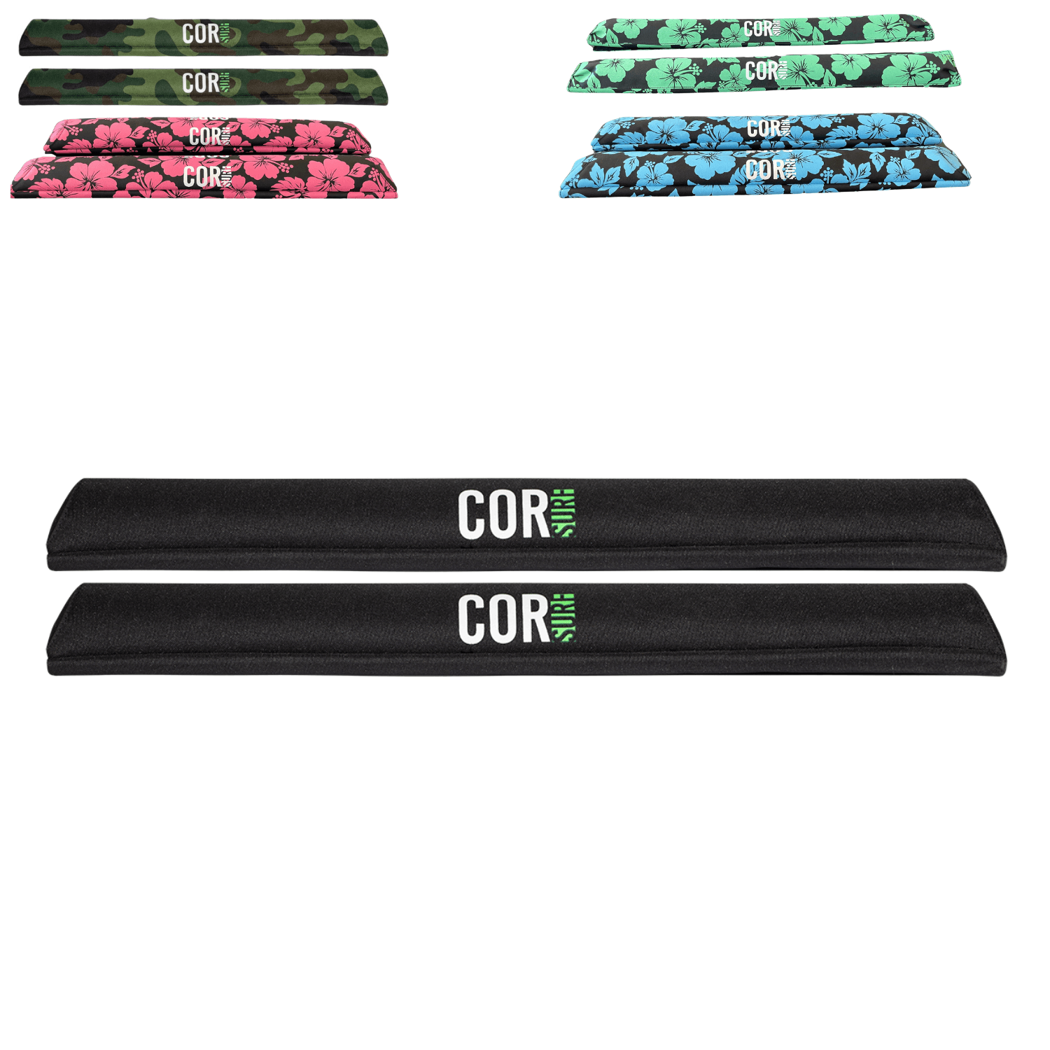 One Revolver Surfboards - Aero Roof Rack Pads 19" or 28" - For Large Aero Bars Accessories
