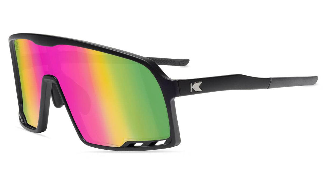 Rainbow on Black Campeones - One Revolver Surfboards
