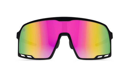 Rainbow on Black Campeones - One Revolver Surfboards
