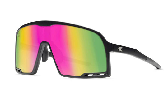 Rainbow on Black Campeones - One Revolver Surfboards