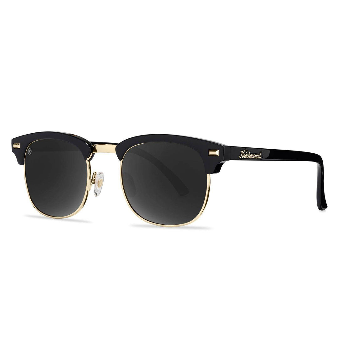 Glossy Black & Gold Brooklines - One Revolver Surfboards