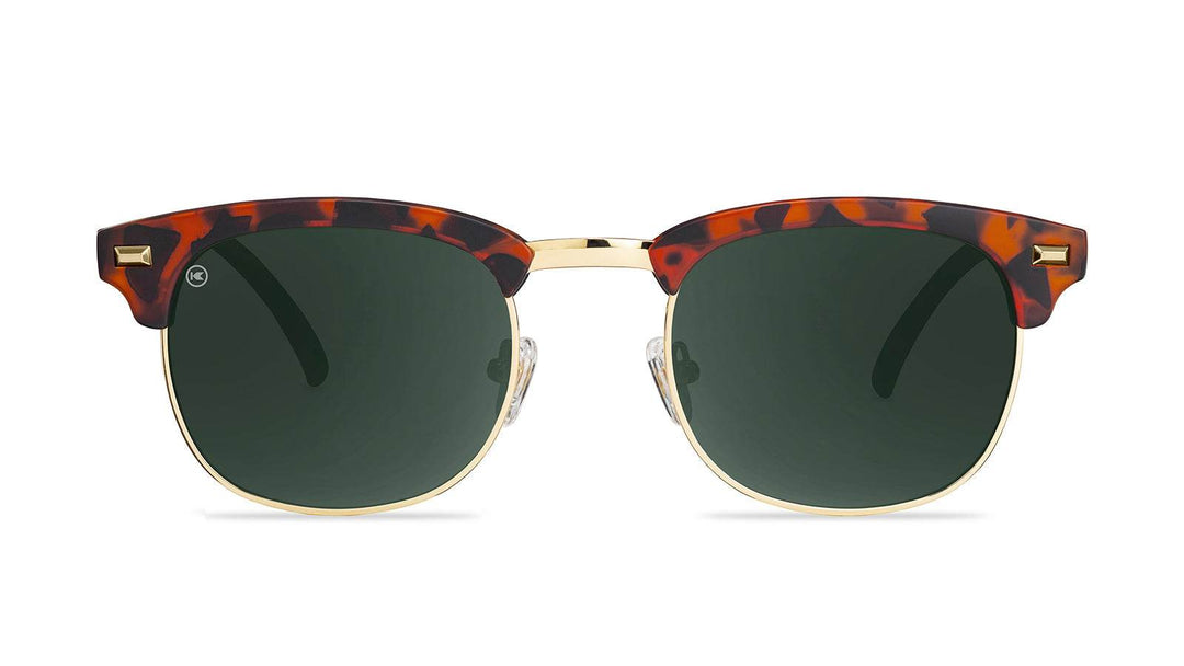 Matte Tortoise Shell & Gold Brooklines - One Revolver Surfboards